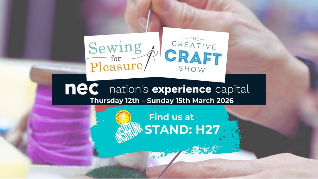 12th - 15th March, NEC Birmingham- Sewing For Pleasure Craft Show
