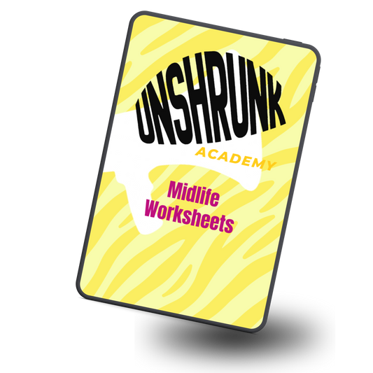 Menopause Symptom Worksheets | Midlife Worksheets PDF