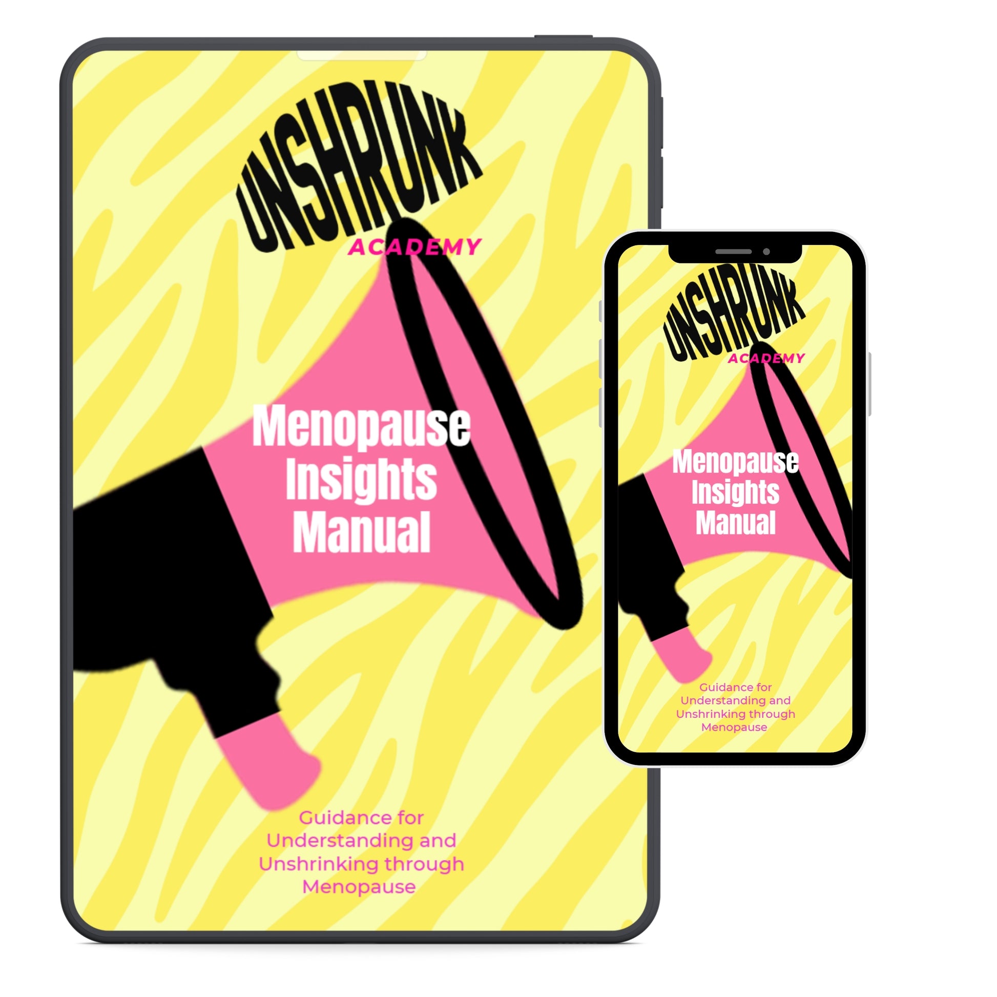 Midlife Insights Manual menopause guide ebook cover — 59-page PDF download